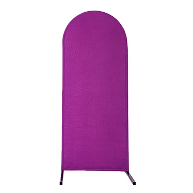 Size Customizable Solid Color Spandex Backdrop Cover 7.2 FT Spandex Arch Backdrop Cover